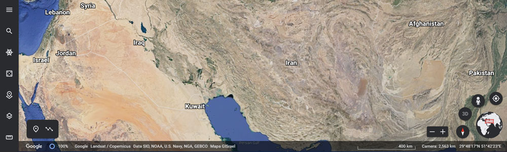 دانلود نقشه و تصاویر ماهواره ای گوگل ارث