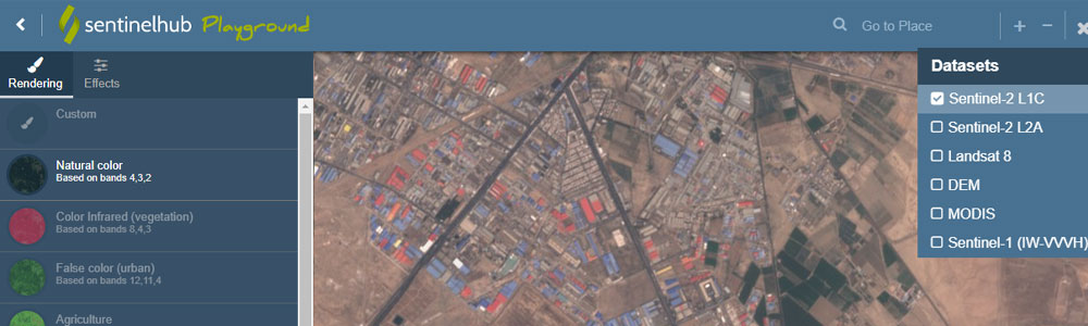 دانلود نقشه و تصاویر ماهواره ای سنتینل